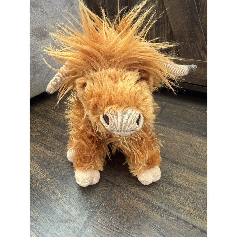 Living Nature Highland Cow Soft Toys‎ EUC
